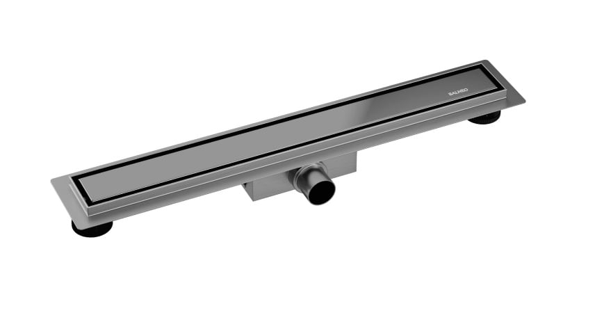 Линеен сифон Duplex Next DUO Gun Metal 600мм ф40/50мм