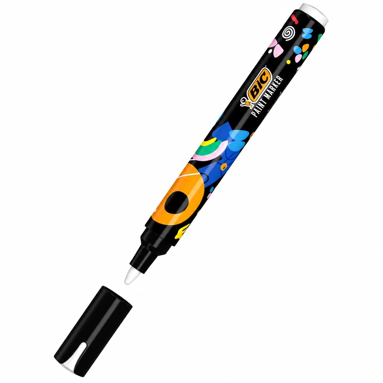 Акрилен маркер BIC бял
