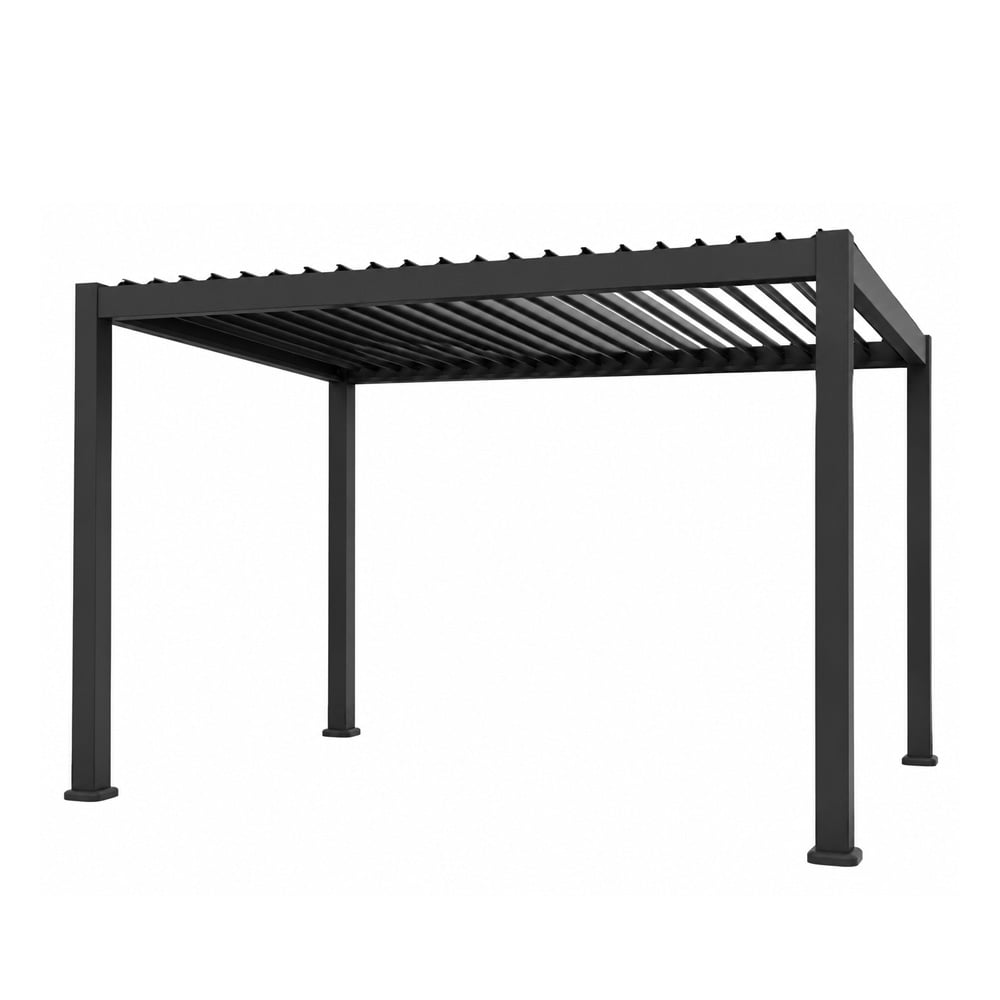 Алуминиева пергола My Garden Louver TLC190 3x3м антрацит