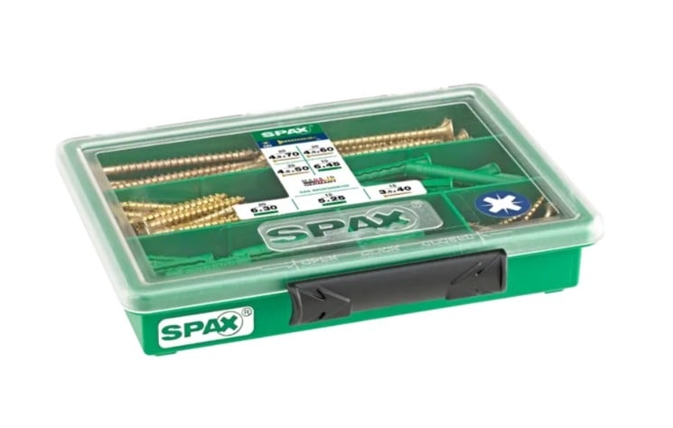 Комплект универсален винт с фрезенкова глава SPAX YELLOX POZI 130 бр.