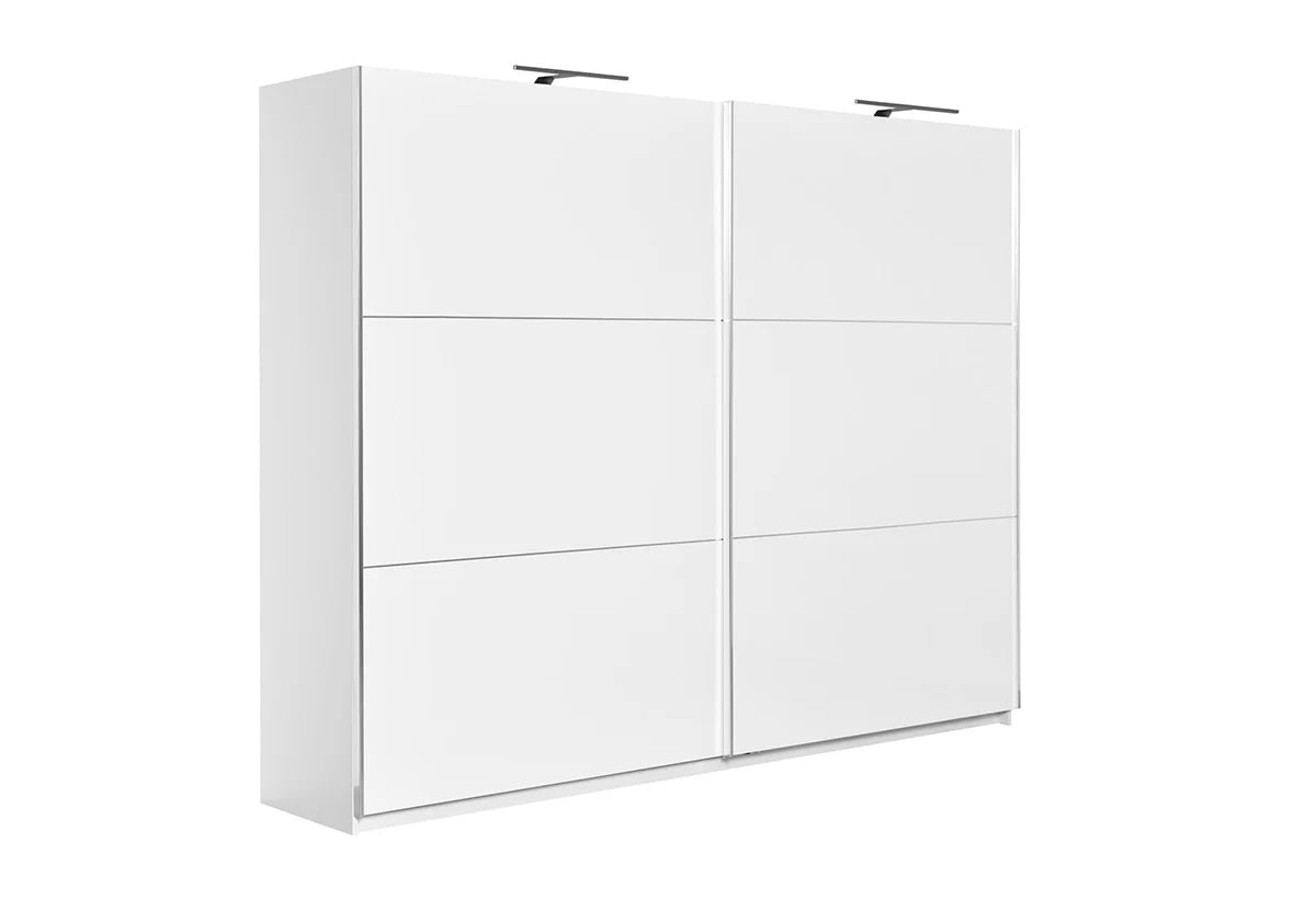 Гардероб с плъзгащи врати Matis Elegance AP 270 бял гланц