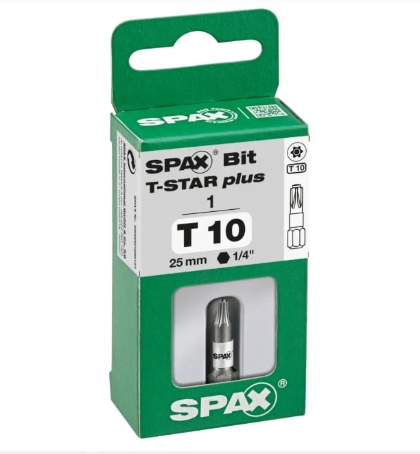 Бит Spax T-STAR plus T10 / 25 мм S 1 брой