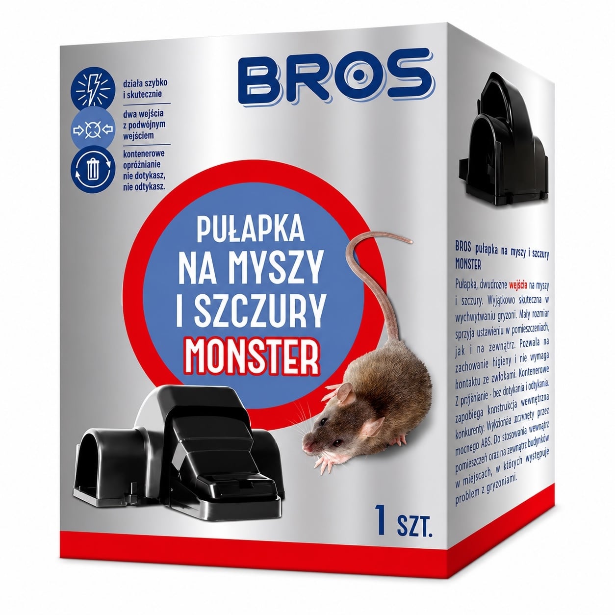 Капан за мишки и плъхове Bros Monster