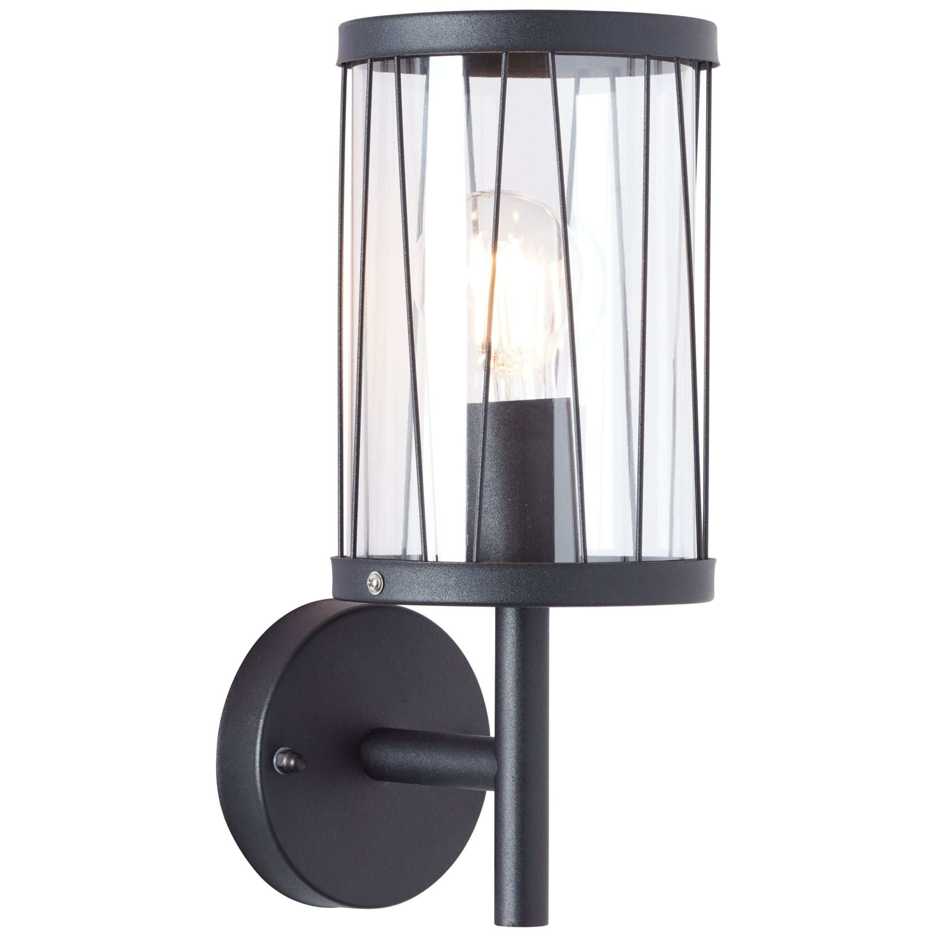 Външен аплик Reed 44681 / 40W 1хE27 IP44 черен мат