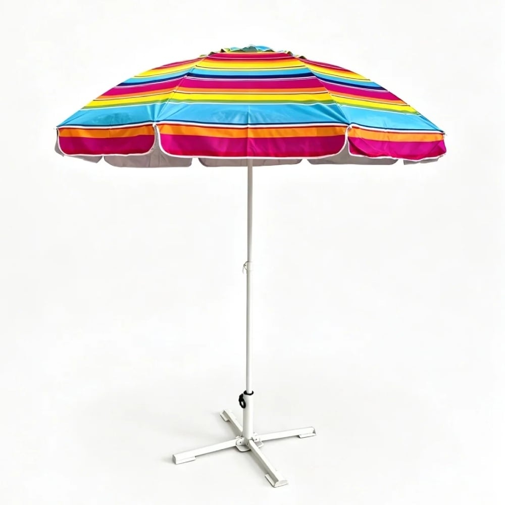 Плажен чадър My Garden WUB01 stripe 5 ф180см