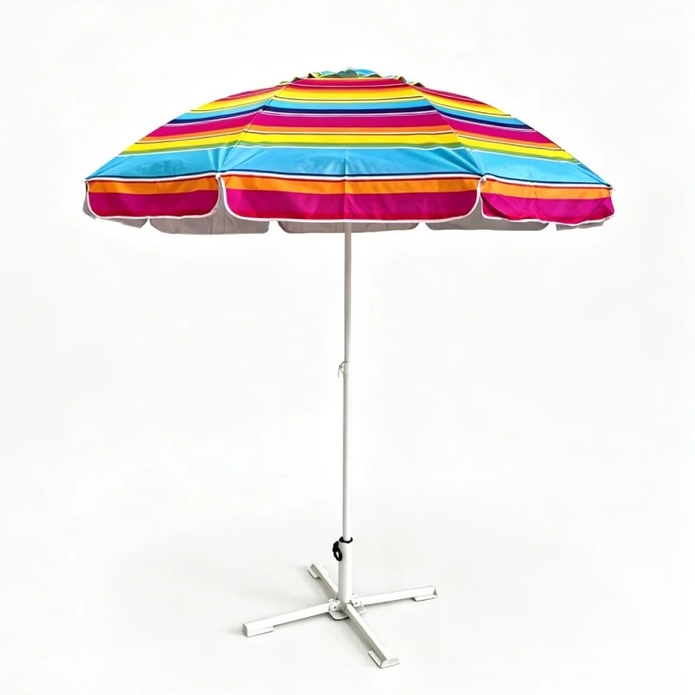 Плажен чадър My Garden WUB015 stripe 5 ф220см