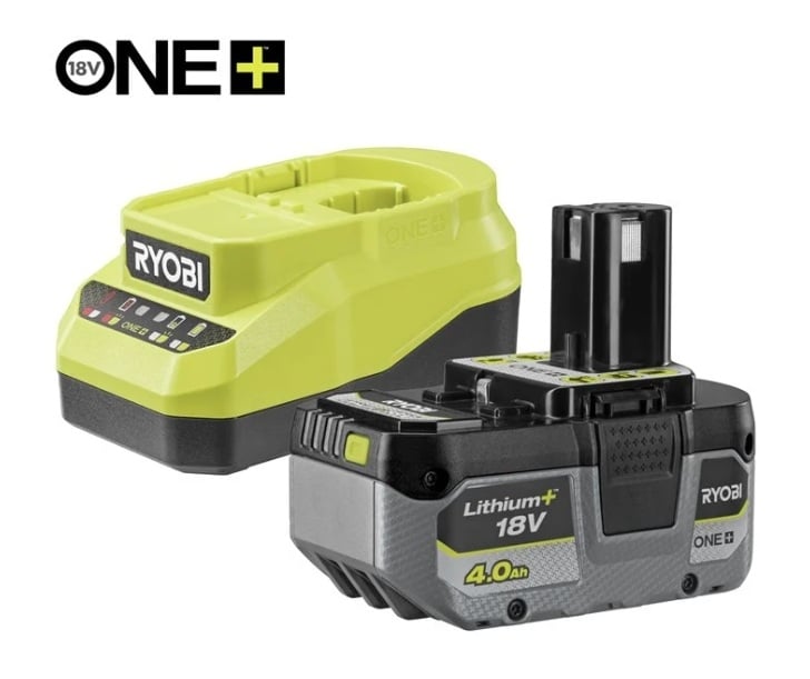 Комплект зарядно с литиева батерия Ryobi RC18120A-140X 18V 4.0Ah