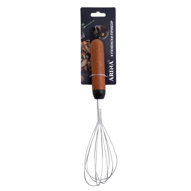 Бъркалка Amberwood Inox 28см