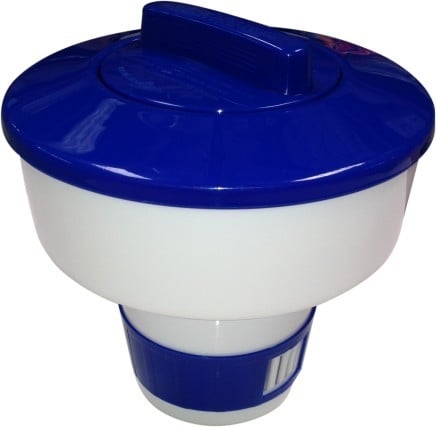 Диспенсър с вграден термометър за големи хлорни таблетки 200 г