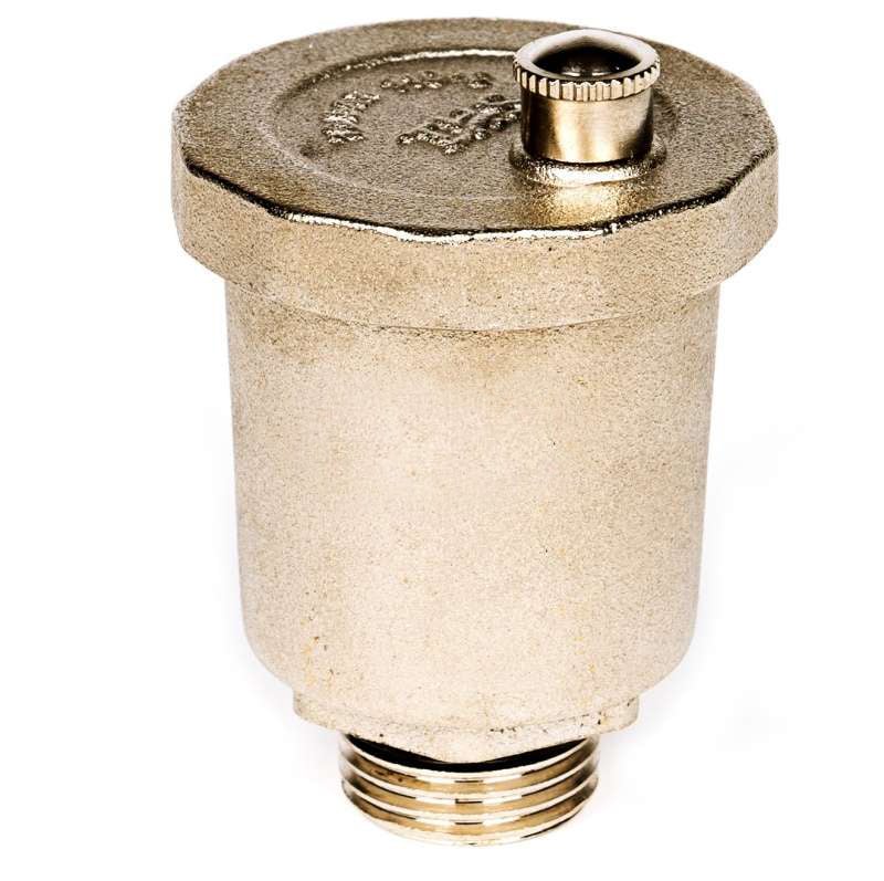 Автоматичен прав обезвъздушител никел THS Thermostyle 1/2"