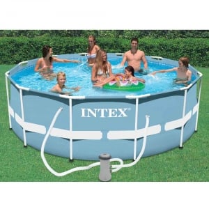 Басейн с метална рамка 457 х 107 см. К-т с помпа и филтър 28234