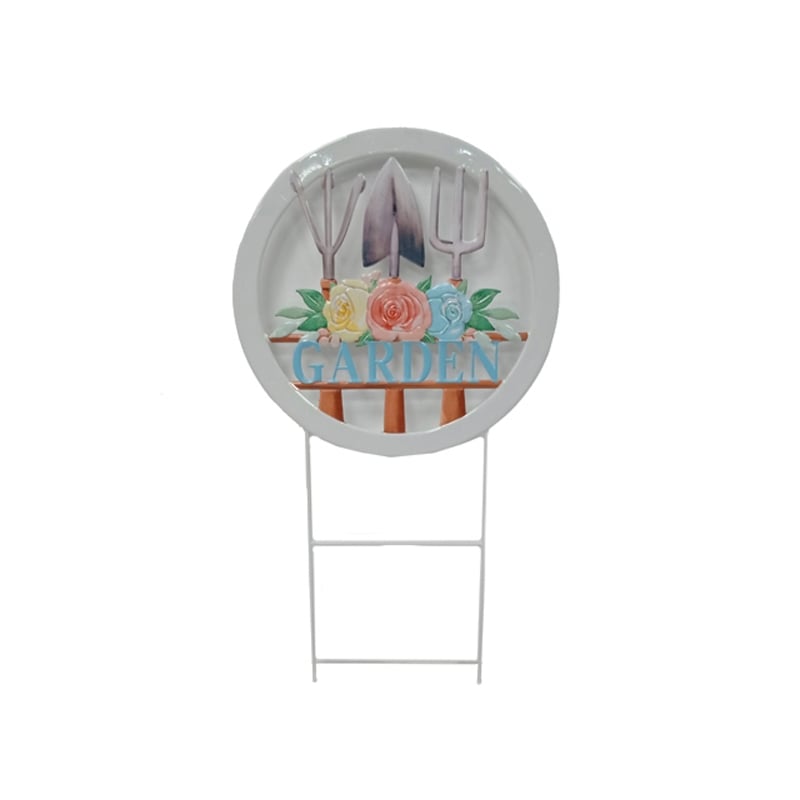 Градинска декорация Garden 38х67см метална