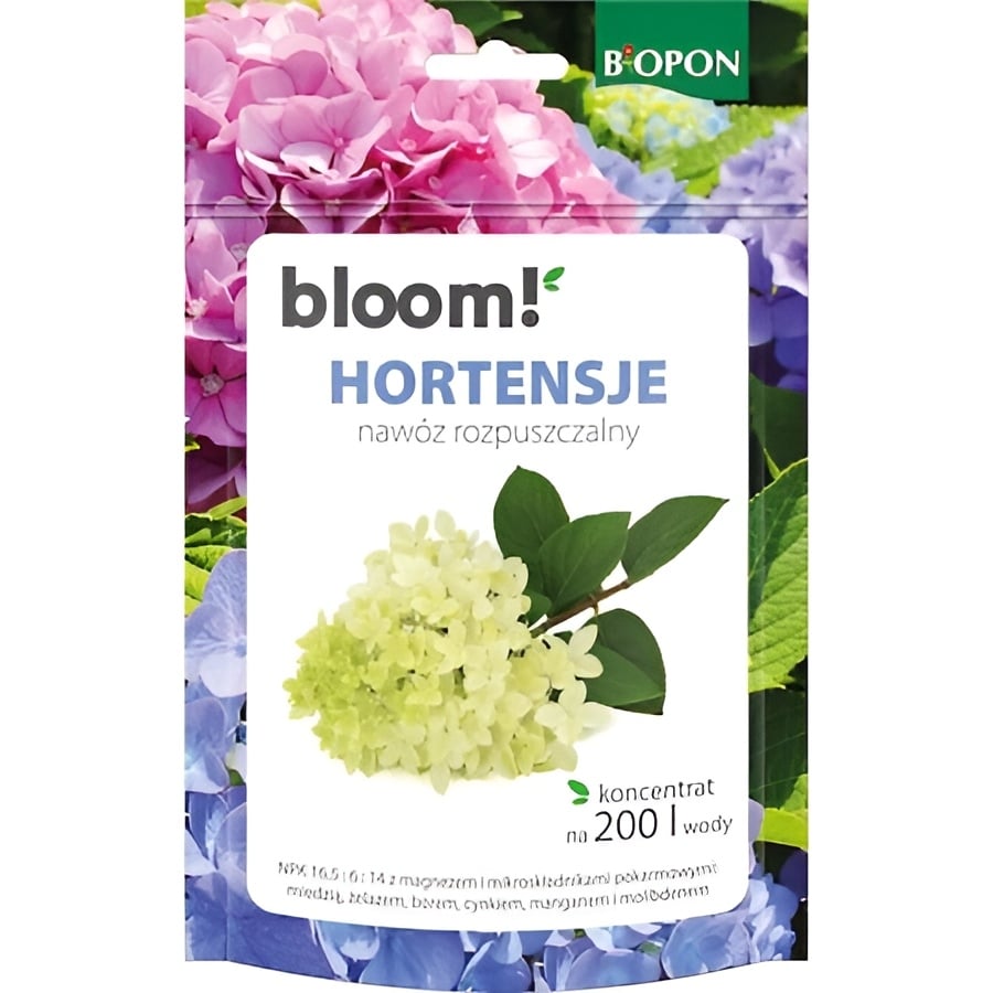 Тор на кристали за хортензии Biopon 200 г