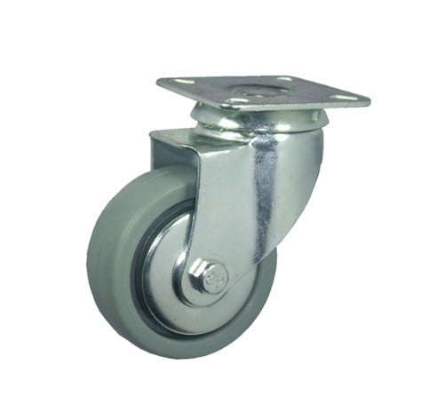 Колело за мебели с въртяща планка ø50