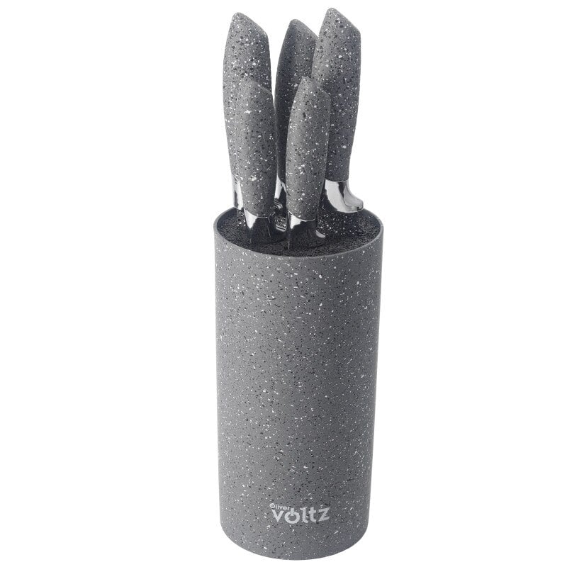 Комплект ножове Voltz OV51633G5 сив меланж 5 броя