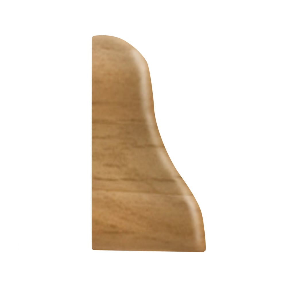 Лява тапа за PVC перваз Salag SG48/A2 Магнолия