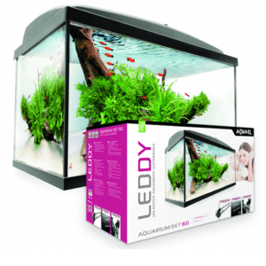 Аквариум Leddy aquarium set 60 правоъгълен 54 литра