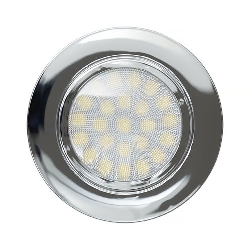 Мини LED луничка за вграждане 4W 4200К хром