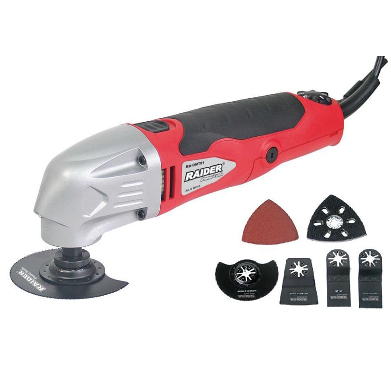 Многофункционален инструмент Raider RD-OMT01 / 280W + аксесоари