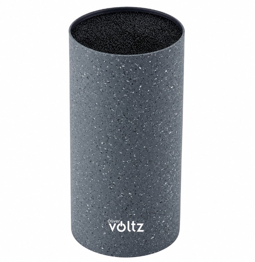 Поставка за ножове Voltz ø11x22см черен меланж