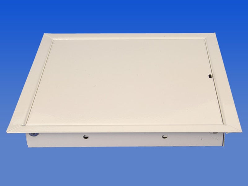 Метална ревизия / вратичка без ключ RLM 6040 / 630x25x430мм