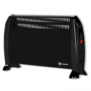 Стоящ конвектор без вентилатор Eldom CF2000-BL черен 800/1200/2000W