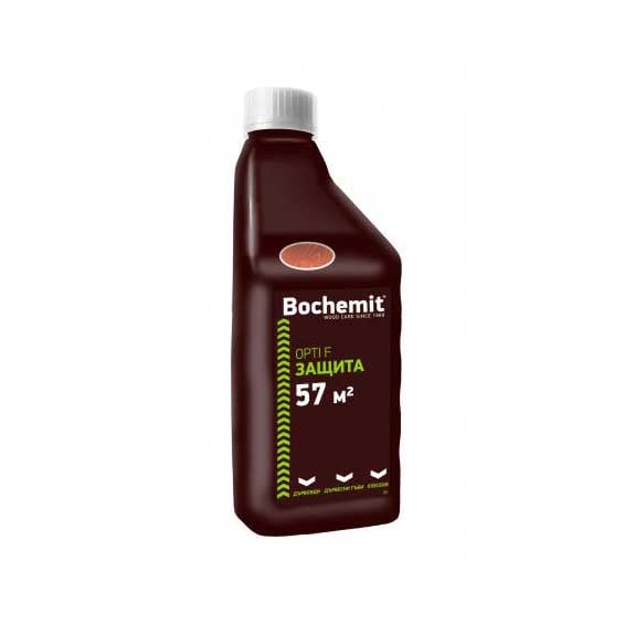 Кафяв импрегнатор за дърво Bochemit Optimal Forte, 1 кг