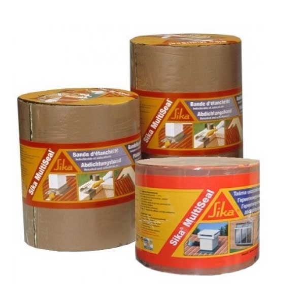Самозалепваща битумна лента Sika Multiseal T, 20 см × 10 м, керемиденочервена