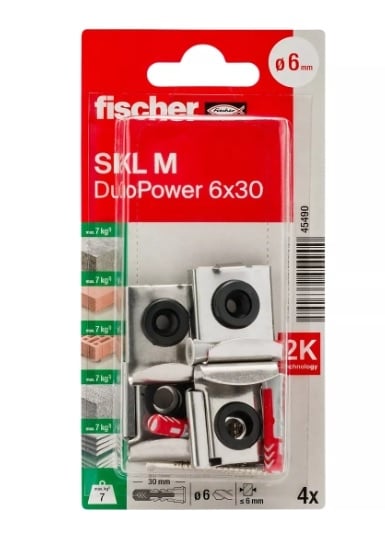Комплект държачи за огледало Fischer SKL M K SB 45490 4 броя - PRAKTIS