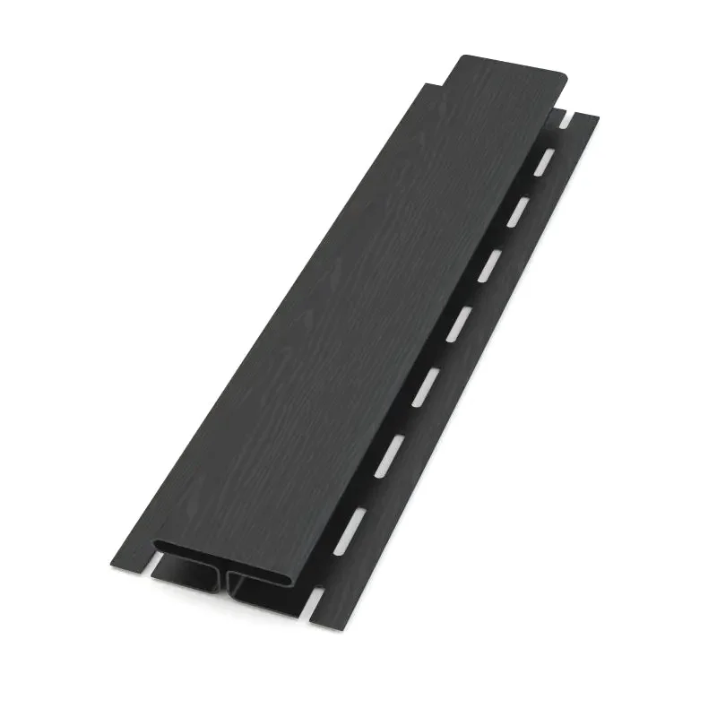 Devorex H-profile for PVC cladding, graphite, 3 m
