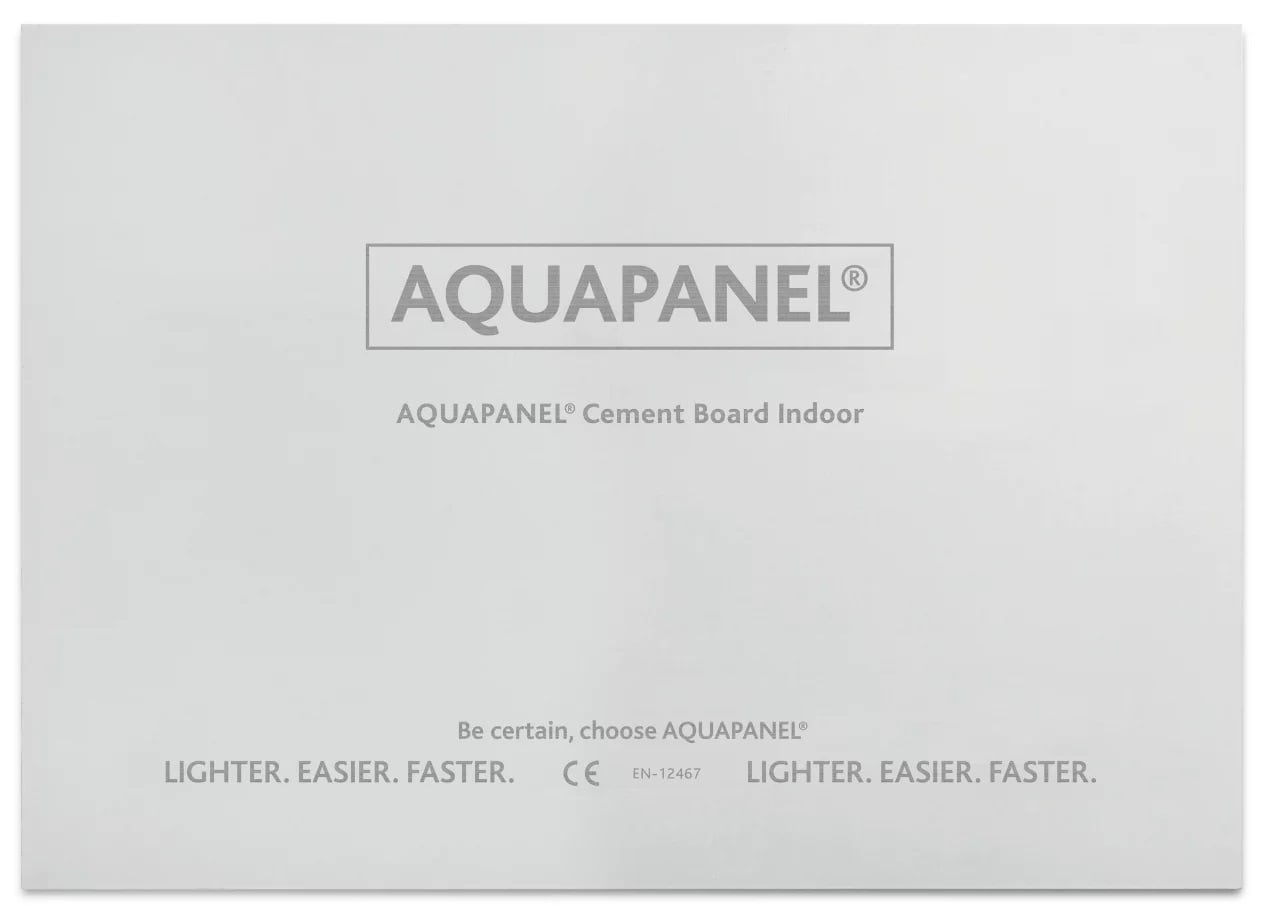 Knauf Aquapanel Indoor cement board, 12.5mm 1200×2000 mm