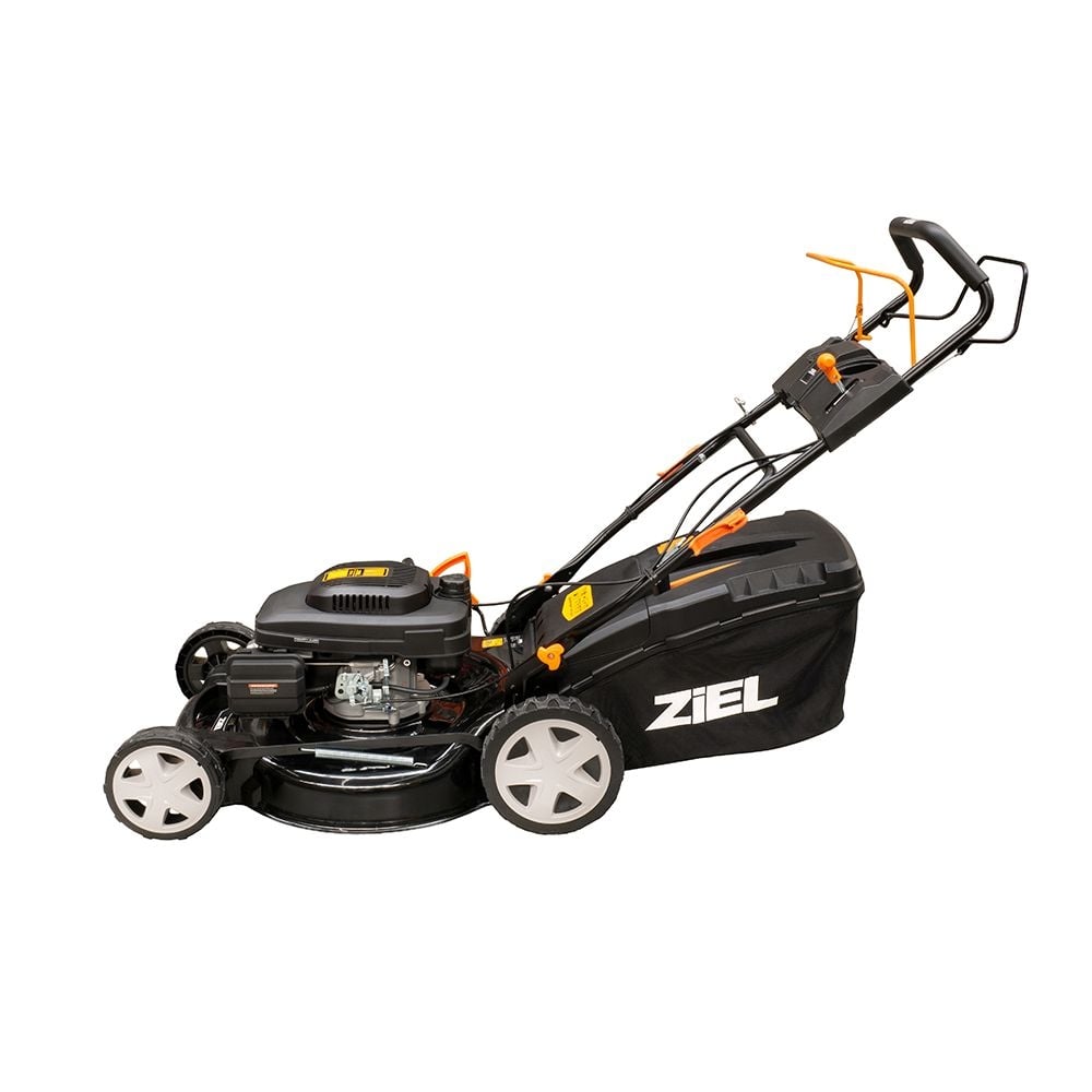 よっし〜　904435 Самоходна бензинова косачка Ziel WR65831ABK 5,2kW 4в1 - PRAKTIS