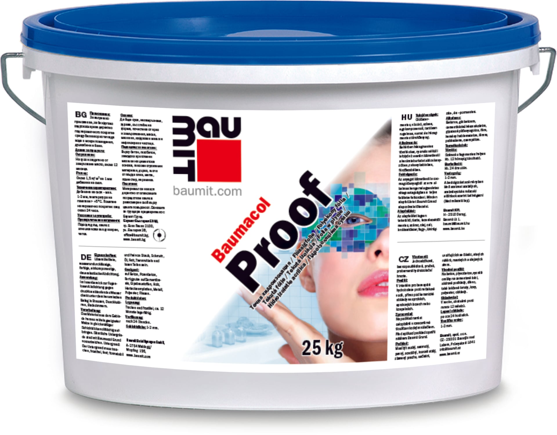 Baumit Baumacol Proof one-component liquid waterproofing, 7 kg